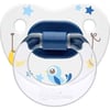 Wee Baby  Baby Silikon Desenli Damaklı Emzik (Askılı)