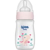 Wee Baby Klasik Geniş Ağızlı Pp Biberon 0-6 Ay 250 ml  kod 136 Pembe