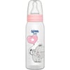 Wee Baby Silikon Uçlu Desenli PP Biberon 250 cc