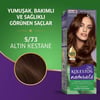 Wella Koleston Naturals Altın Kestane Saç Boyası – Amonyaklı, Kalıcı Renk ve Bitkisel Yağ Kompleksi ile Canlı Görünüm