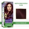 Wella Koleston Naturals Koyu Nar Kızılı Saç Boyası 5.45 - Amonyaklı, Yoğun Renk ve Beyaz Kapatma Özelliği ile