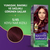 Wella Koleston Naturals Koyu Nar Kızılı Saç Boyası 5.45 - Amonyaklı, Yoğun Renk ve Beyaz Kapatma Özelliği ile