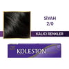 Wella Koleston Siyah Saç Boyası 50 ml Saç Bakım Kompleksi ile Kalıcı ve Parlak Renk