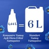 Yumoş Açık Hava Etkisi Mavi Gelincik Konsantre Yumuşatıcı 1440 ml