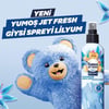 Yumoş Jet Fresh Giysi Spreyi Yıkamadan Ferah Koku ve Ütü Etkisi Lilyum 200 ml