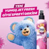 Yumoş Jet Fresh Giysi Spreyi Yıkamadan Ferah Koku ve Ütü Etkisi Orkide 200 ml