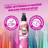 Yumoş Jet Fresh Giysi Spreyi Yıkamadan Ferah Koku ve Ütü Etkisi Orkide 200 ml