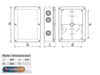 BEMISBB1-0731-0003BEMIS BB1-0731-0003 220X300X90 ABS BUAT KUTUSU
