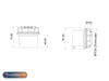 BEMISBC1-1505-2140BEMIS BC1-1505-2140 CEE NORM 16A 380V IP44 SOMUNLU MAKINA FISI