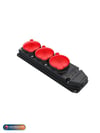 BEMISBK6-2504-4615BEMIS BK6-2504-4615 TRIFAZE KAUCUK 25A PLASTIK UCLU GRUP PRIZ