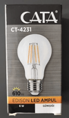 CATACT-4231CATA CT-4231 6W EDISON COB LED AMPUL GUNISIGI