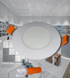 CATACT-5144B3W SLIM PANEL (BEYAZ)