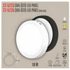 CATACT-5233B18W SIVA USTU LED PANEL (YUVARLAK) (BEYAZ)