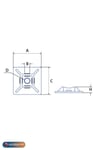 GWEST1513GWEST 1513 HW-3A (19x19mm) YAPISKAN KROSE