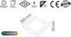 MAXLEDMAX-MX-1062BMAXLED MAX-MX-1062B 24W S/U KARE LED PANEL BEYAZ 6500K