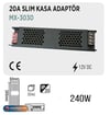 MAXLEDMX-3030MAXLED MX-3030 20A 240W 12V SLIM LED TRAFOSU