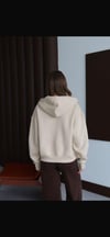 Bej Kapşonlu Hoodie