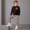 Erkek Çocuk Baskılı Sweatshirt Desenli Pantolon Alt Üst Takım