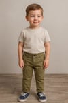 Erkek Çocuk Gabardin Kumaş Pantolon 