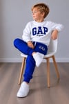 Erkek Çocuk Nakışlı Bisiklet Yaka Sweatshirt Jogger Pantolon Alt Üst Takım