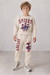 Erkek Çocuk Spidey Baskılı Sweatshirt Jogger Pantolon Alt Üst Takım