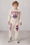Erkek Çocuk Spidey Baskılı Sweatshirt Jogger Pantolon Alt Üst Takım