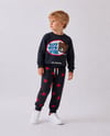 Erkek Çocuk Super Bear Adventure Baskılı Sweatshirt Jogger Pantolon Alt Üst Takım