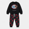 Erkek Çocuk Super Bear Adventure Baskılı Sweatshirt Jogger Pantolon Alt Üst Takım
