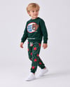 Erkek Çocuk Super Bear Adventure Baskılı Sweatshirt Jogger Pantolon Alt Üst Takım