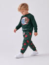Erkek Çocuk Super Bear Adventure Baskılı Sweatshirt Jogger Pantolon Alt Üst Takım