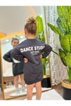 Karakter Baskılı Kız Çocuk Sweat Elbise