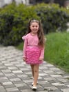 Kız Çocuk Tül Tütü Etekli Takım – Şık ve Prenses Model
