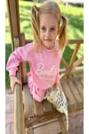 Yigit Butik Barbie İşlemeli Kız Çocuk Takım