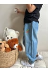 Yigit Butik Baskılı Erkek Çocuk Jeans Pantolon