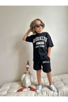 Yigit Butik Baskılı Şortlu Erkek Çocuk Takım