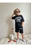 Yigit Butik Baskılı Şortlu Erkek Çocuk Takım