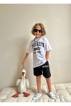 Yigit Butik Baskılı Şortlu Erkek Çocuk Takım