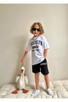 Yigit Butik Baskılı Şortlu Erkek Çocuk Takım