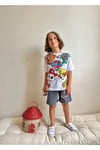 Yigit Butik Baskılı Şortlu Erkek Çocuk Alt Üst Takım