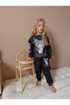 Yigit Butik Batik Kumaş Karakter Baskılı Kız Çocuk Alt Üst Takım