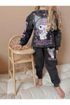Yigit Butik Batik Kumaş Karakter Baskılı Kız Çocuk Alt Üst Takım