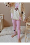 Yigit Butik Çiçek Baskılı Taytlı Kız Çocuk Takım