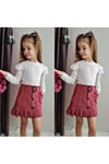 Yigit Butik Etekli Kız Çocuk Takım