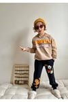 Yigit Butik Garfield Baskılı Erkek Çocuk Takım