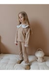 Yigit Butik Gömlek Yaka Kız Çocuk Alt Üst Takım