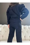 Yigit Butik İspanyol Paça Fitilli Kız Çocuk Takım