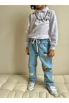 Yigit Butik Karakter Baskılı Erkek Çocuk Denim Pantolon