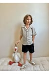 Yigit Butik Keten Kumaş Erkek Çocuk Alt Üst Takım