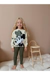 Yigit Butik Minnie Baskılı Taytlı Kız Çocuk Takım