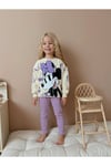 Yigit Butik Minnie Baskılı Taytlı Kız Çocuk Takım